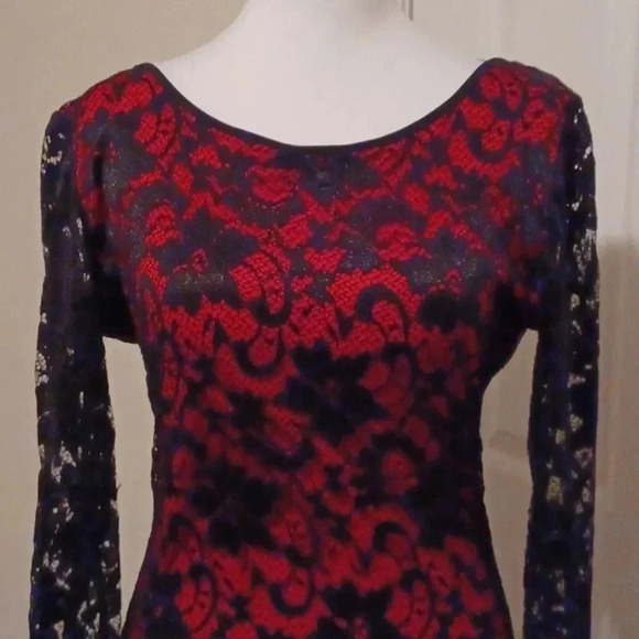 🌺Red and black Frederick's of Hollywood dress🎉 - Picture 11 of 16